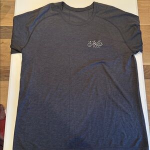 Charcoal Grey Metal Vent La Jolla T-Shirt